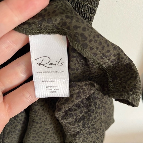 RAILS x REVOLVE Jasmine Olive Speckled Dress - Picture 8 of 10